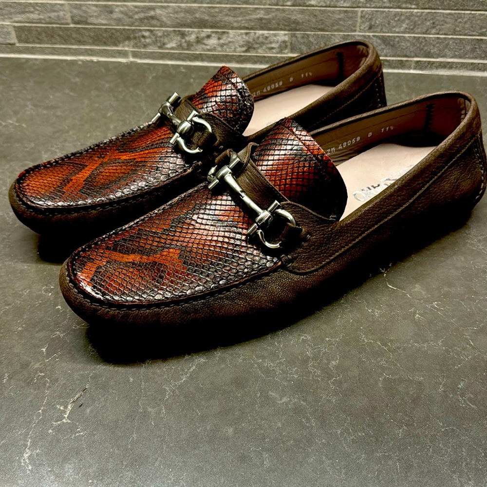 Salvatore Ferragamo men's designer limited edition men's drivers